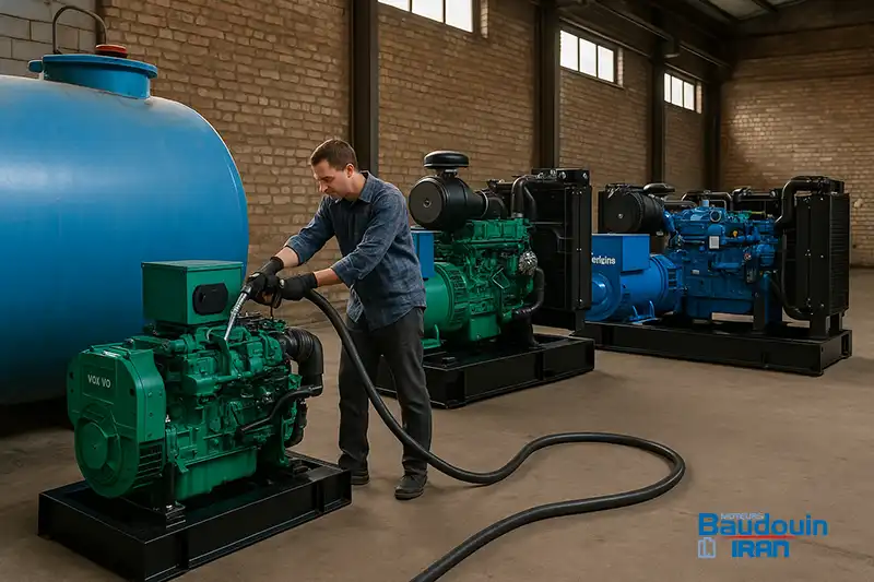 کیفیت سوخت مصرفی ژنراتور دیزلی
